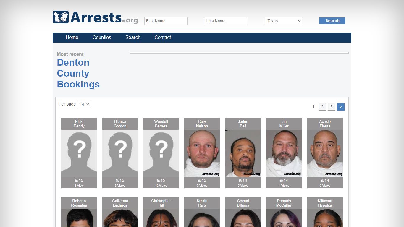 Denton County Arrests and Inmate Search